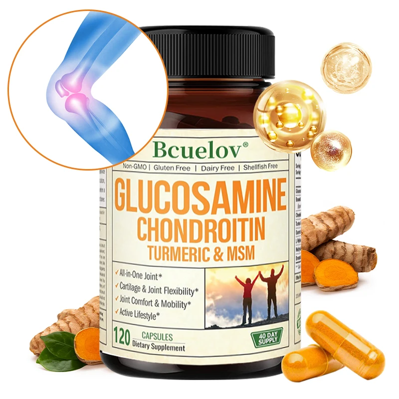 Glucosamine Chondroitin Joint - الجلوكوزامين كوندرويتين الكركم MSM - مكمل