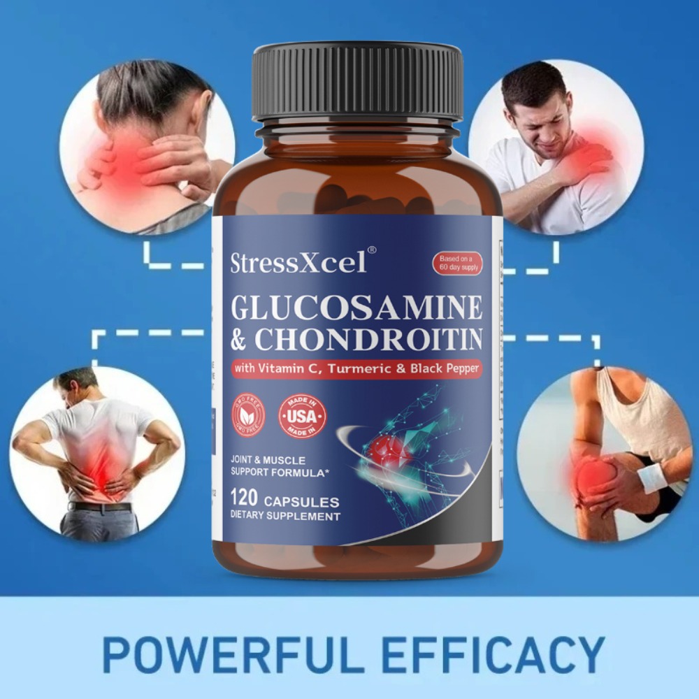 Glucosamine Chondroitin Joint - مكمل غذائي لدعم المفاصل بالجلوكوزامين والكوندرويتين،
