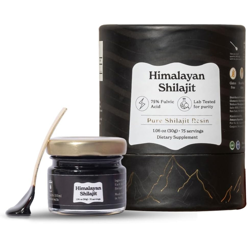 Shilajit Resin Pure - راتينج الهيمالايا النقي Shilajit عالي الفعالية
