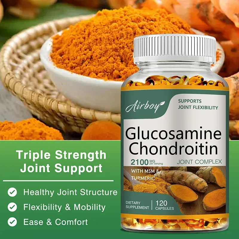 Glucosamine Chondroitin Joint - الجلوكوزامين كوندرويتين - يصلح الغضروف ويحسن
