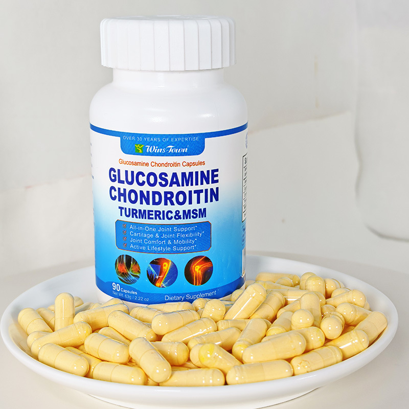Glucosamine Chondroitin Joint - كبسولات الجلوكوزامين كوندرويتين المريحة للمفاصل، مكمل