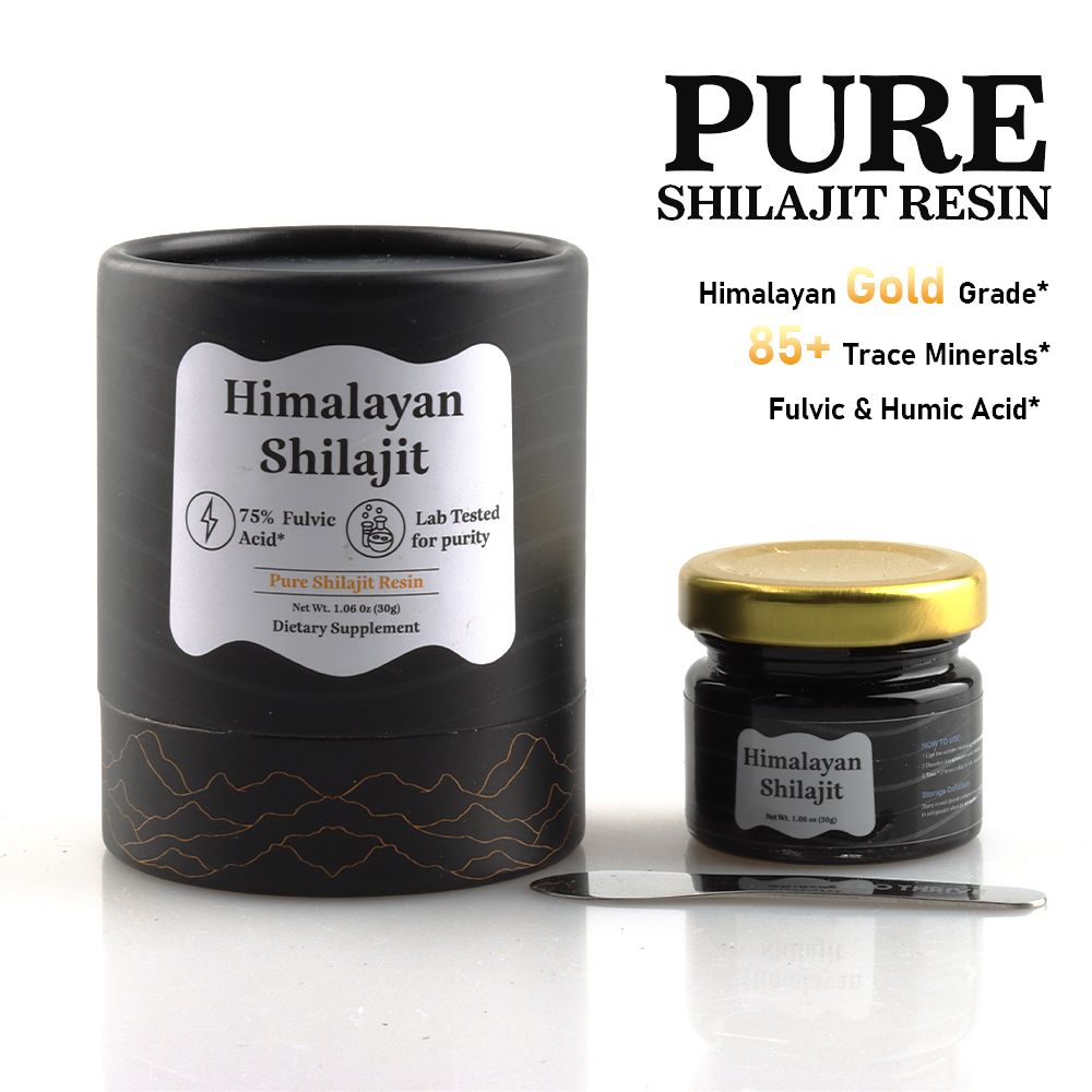 Shilajit Resin Pure - راتنج الشيلاجيت الهيمالايي النقي عالي الفعالية