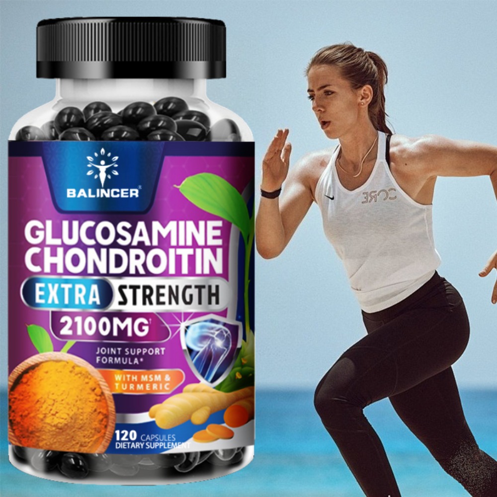 Glucosamine Chondroitin Joint - جلوكوزامين، كوندرويتين، كركم، وMSM - مكمل