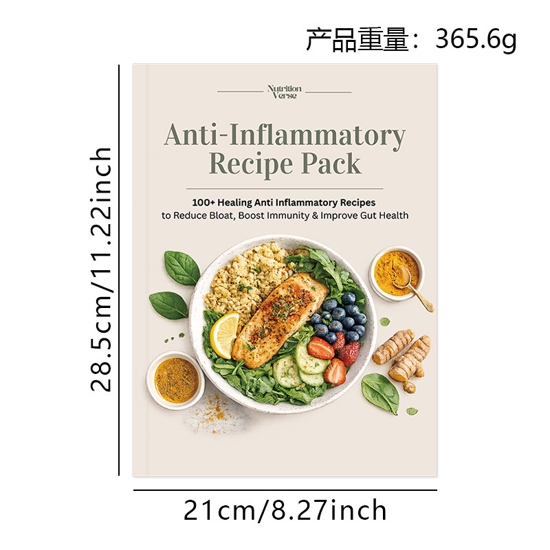 Nutrition & Fitness Class - كتاب جديد للوصفات الصحية المضادة للالتهابات