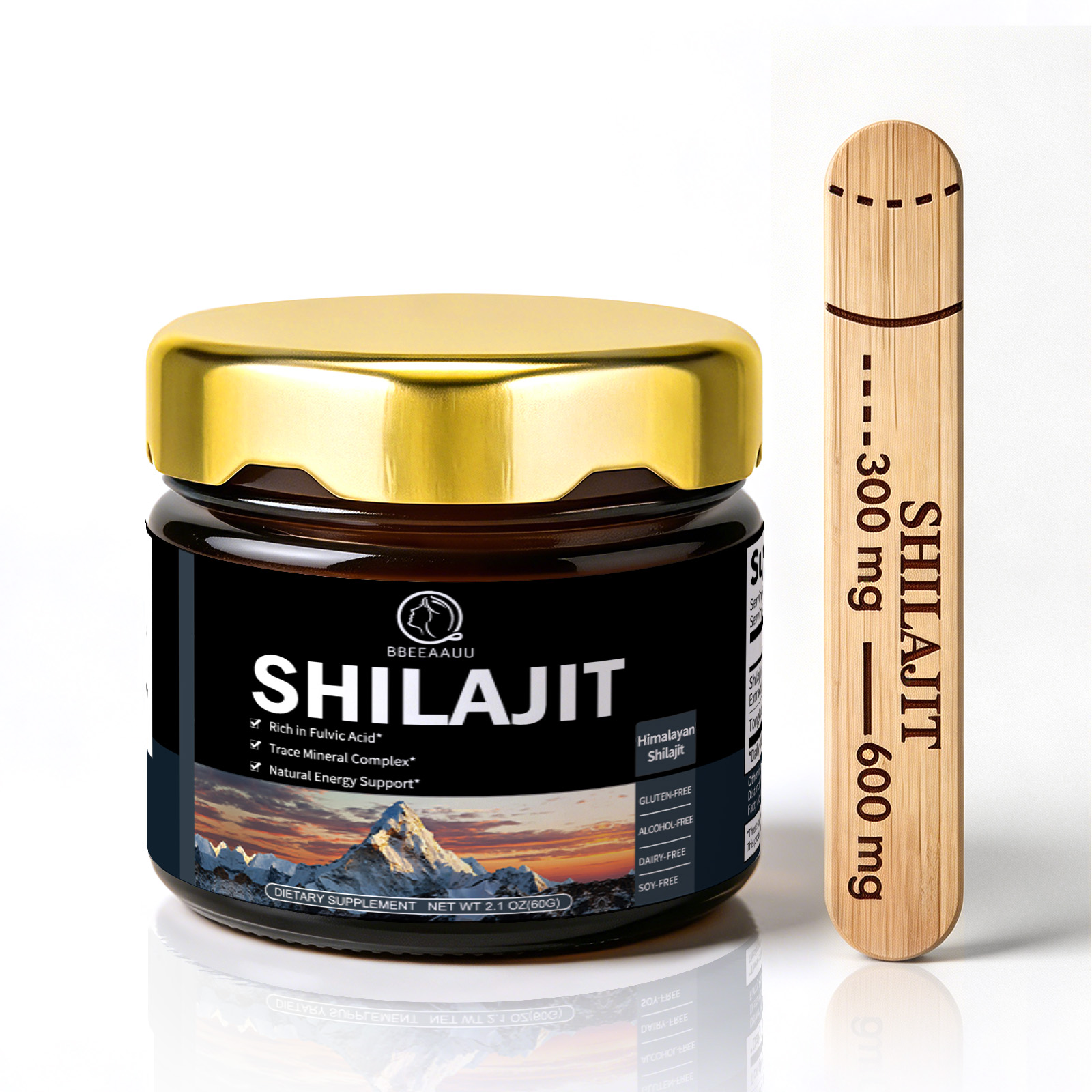 Shilajit Resin Pure - BBEEAAUU راتنج الشيلاجيت النقي 100%، شيلاجيت