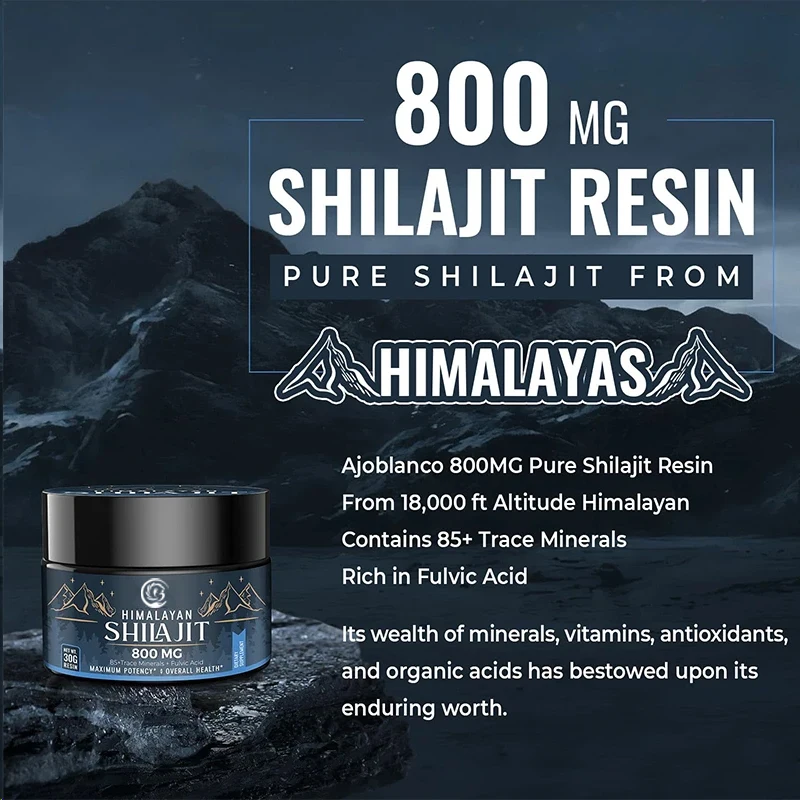 Shilajit Resin Pure - راتنج الشيلاجيت العضوي النقي من جبال