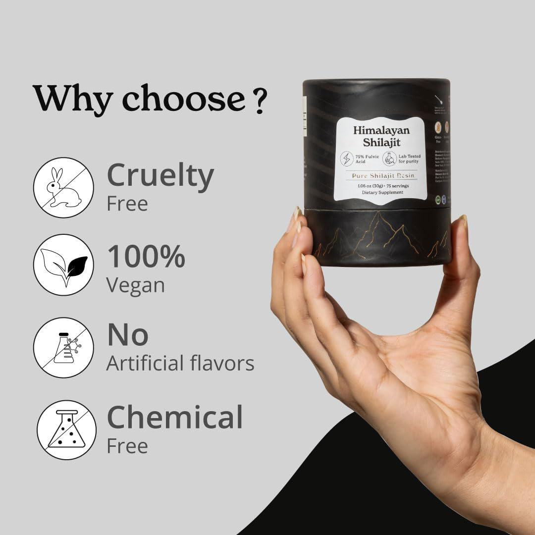 راتينج الهيمالايا النقي Shilaj - مراجعة Shilajit Resin Pure وسعره