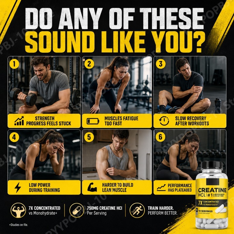 كرياتين هيدروكلوريد 750 ملغ، 9 - مراجعة Nutrition Fitness وسعره