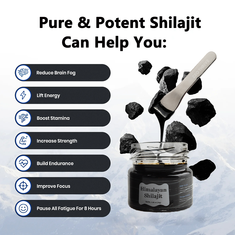 راتنج الشيلاجيت الهيمالايي الن - مراجعة Shilajit Resin Pure وسعره