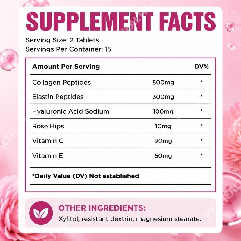 أقراص الكولاجين المتحلل المضاد - مراجعة Collagen Peptide Powder وسعره