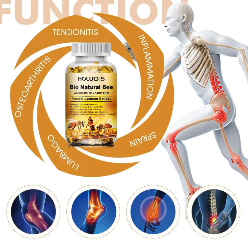 كبسولات HOLUCKS بي جلوكوزامين  - مراجعة Glucosamine Chondroitin Joint وسعره