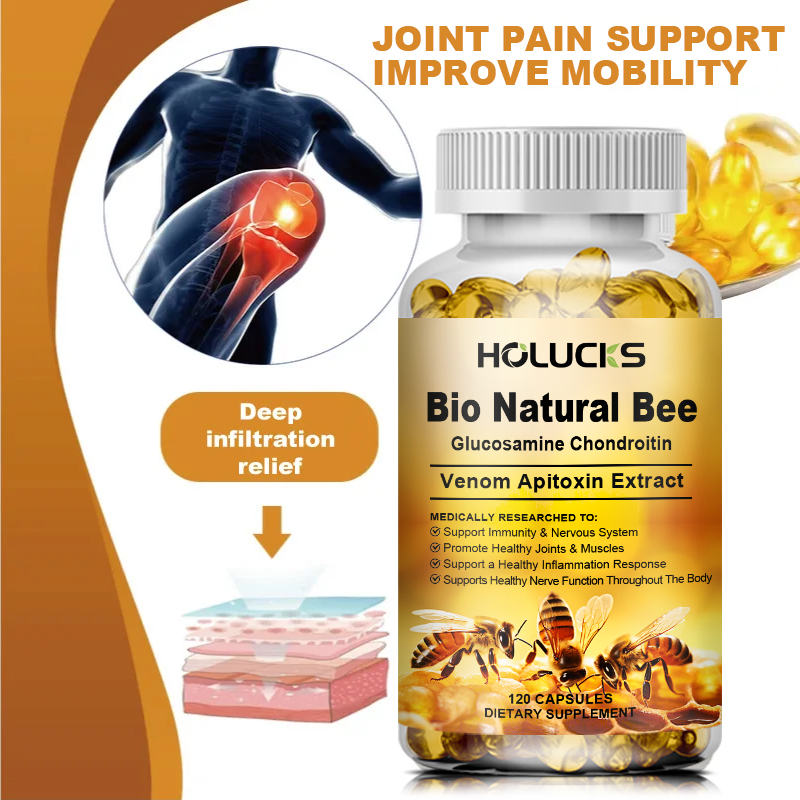 كبسولات HOLUCKS بي جلوكوزامين  - مراجعة Glucosamine Chondroitin Joint وسعره