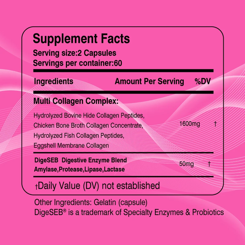 كبسولات الكولاجين المركبة - تف - مراجعة Collagen Peptide Powder وسعره
