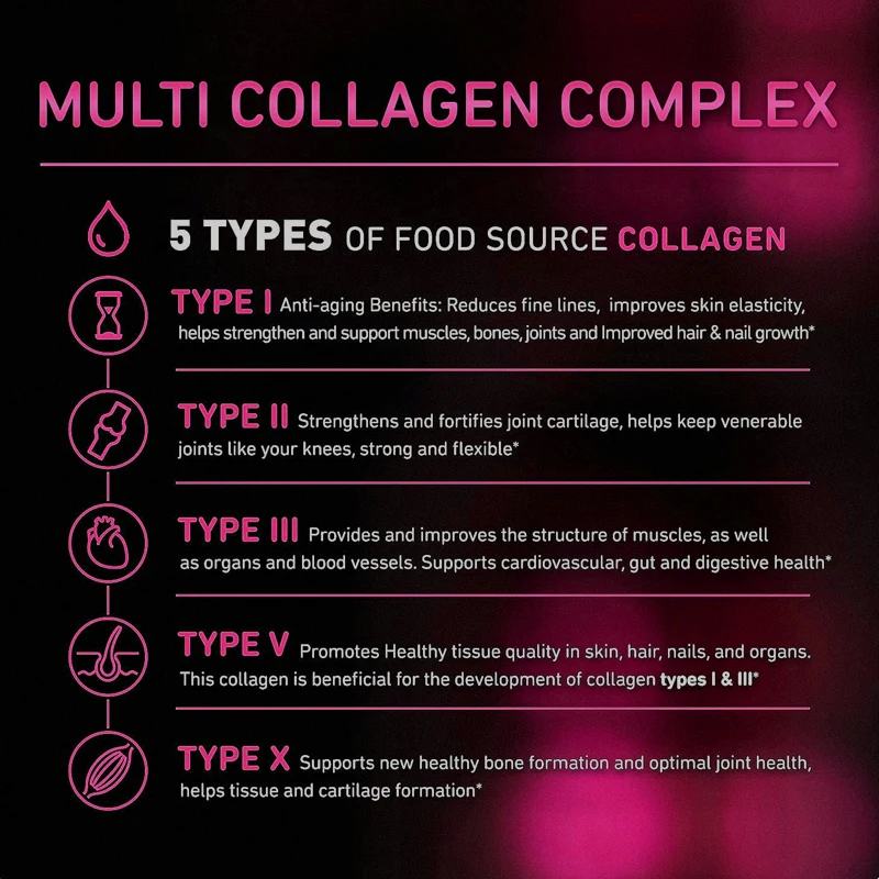 كبسولات الكولاجين المركبة - تف - مراجعة Collagen Peptide Powder وسعره