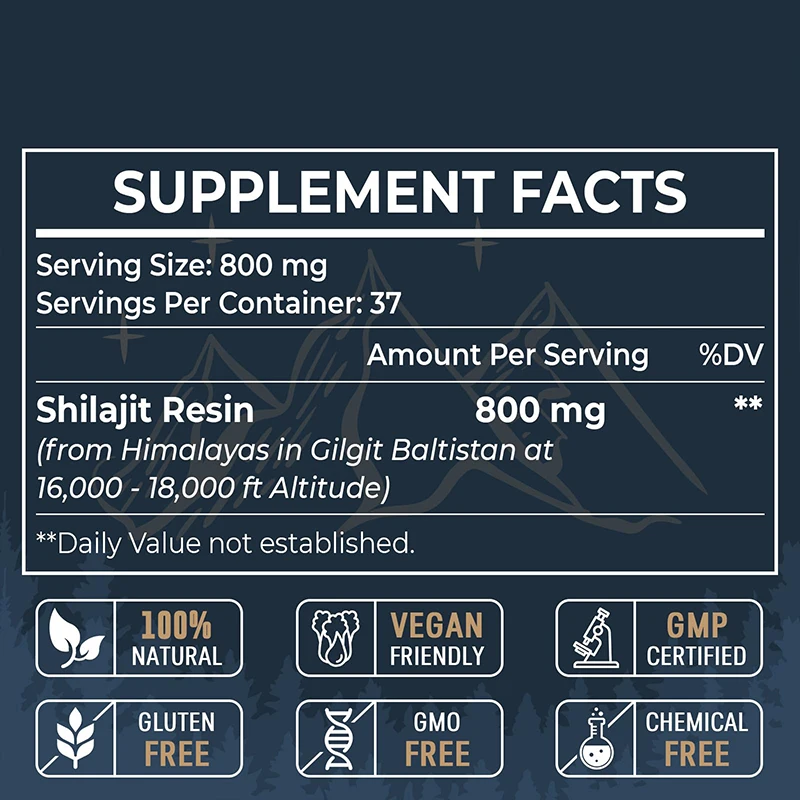 راتنج الشيلاجيت العضوي النقي م - مراجعة Shilajit Resin Pure وسعره