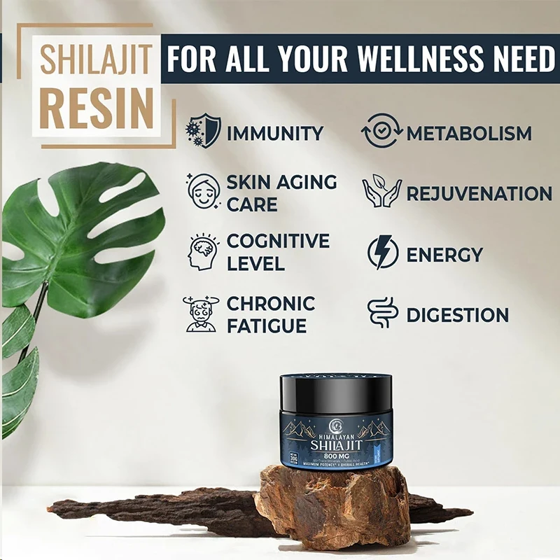 راتنج الشيلاجيت العضوي النقي م - مراجعة Shilajit Resin Pure وسعره