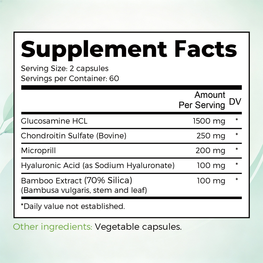 جلوكوزامين كوندرويتين إم إس إم - مراجعة Glucosamine Chondroitin Joint وسعره