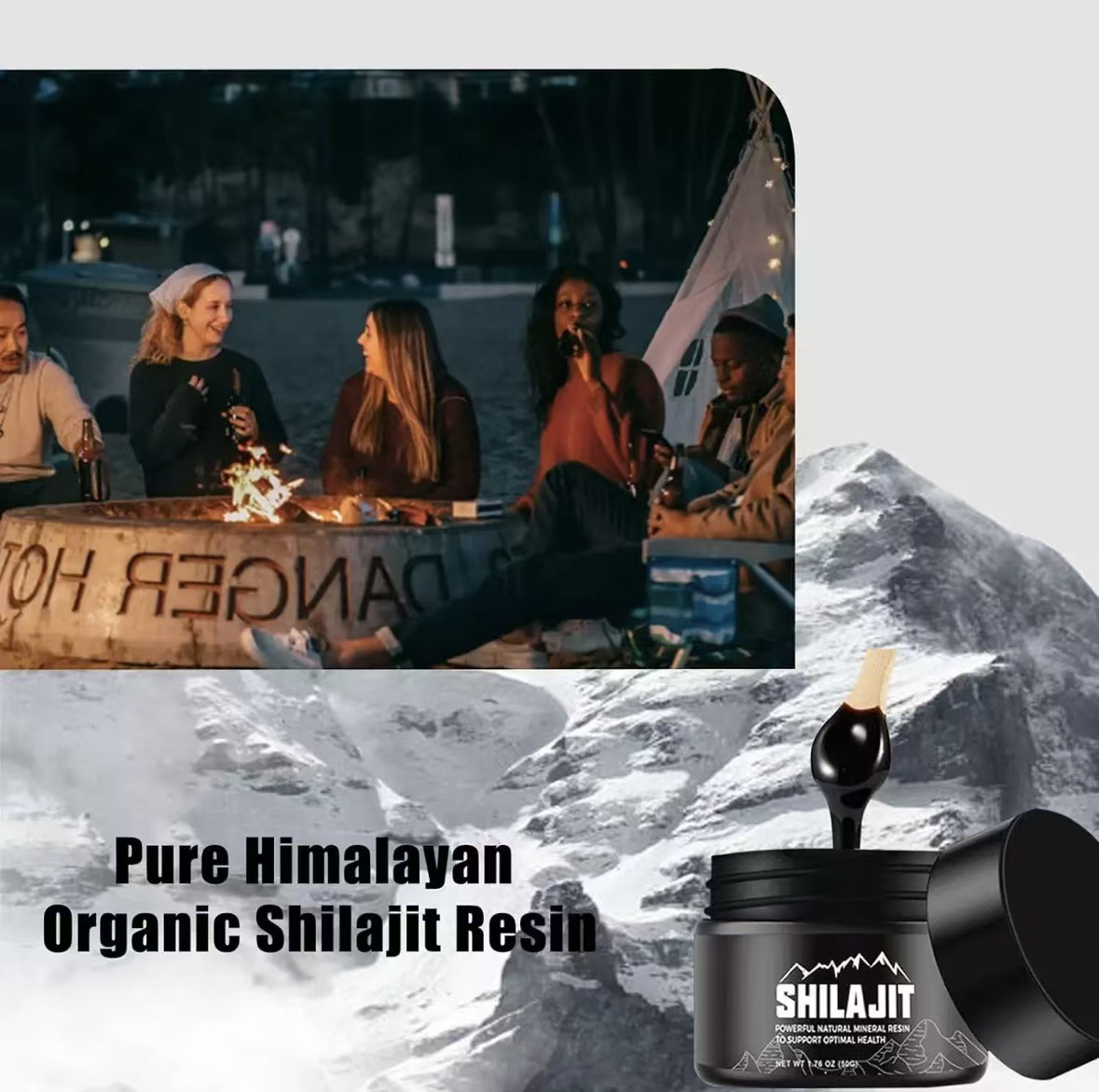 شيلاجيت الهيمالايا الأصلي 600  - مراجعة Shilajit Resin Pure وسعره